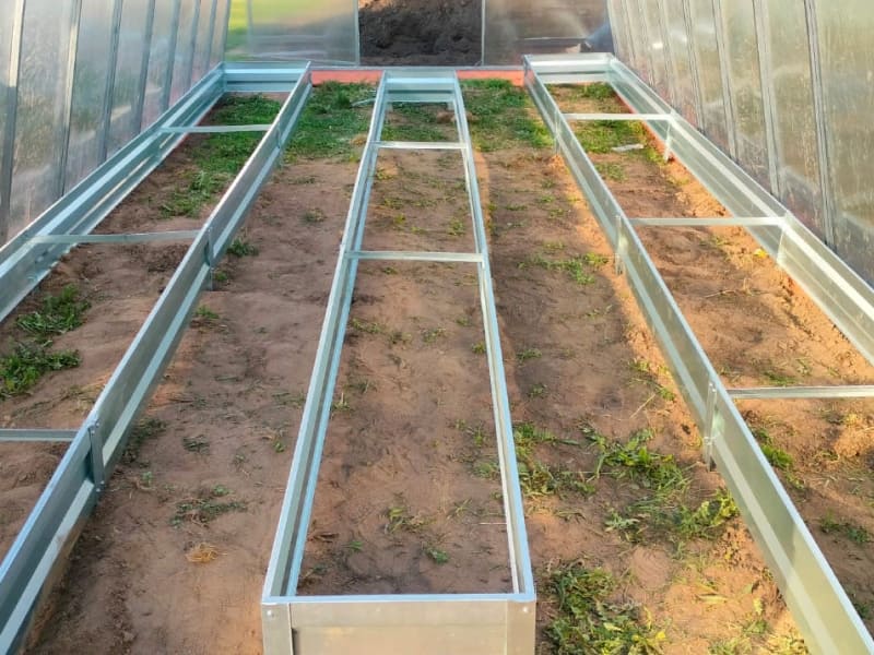 GRZĄDKI OGRODOWE STALOWE